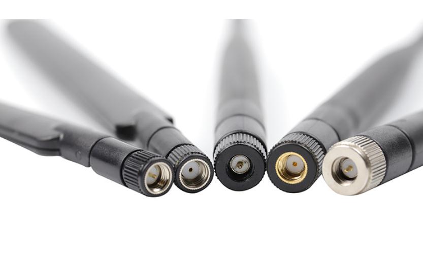 3dBi Customized 433 MHz/868 MHz black rubber antenna for communication