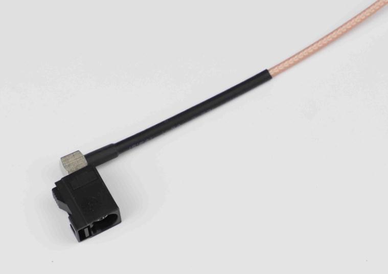 Custom Car Accessories Fakra to SMB Car DAB+ Radio Aerial Splitter Car Stereo Antenna Cable Adapter